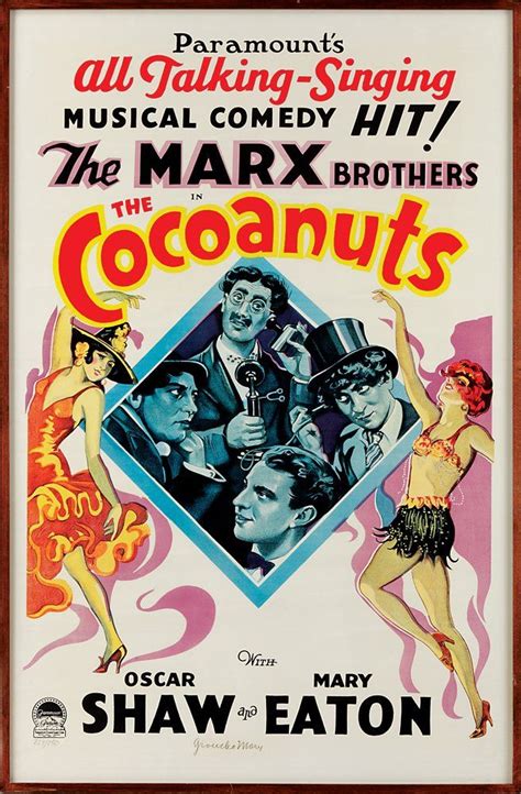 THE COCOANUTS | Marx brothers, Brothers movie, Harpo marx