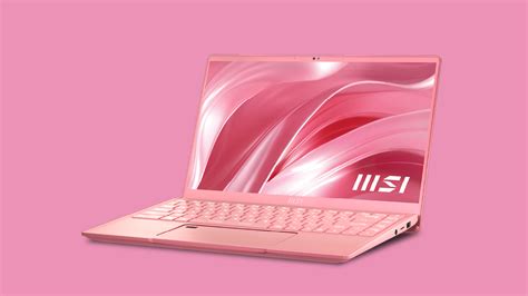 If you really want a pink laptop, MSI now has a limited edition ...