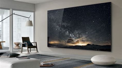 Samsung shows off a 75-inch 4K 'Wall' TV made with MicroLEDs | Big tv ...