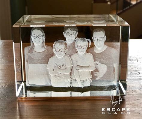 Laser Engraved Photo Block | Photo engraving, Photo blocks, Glass