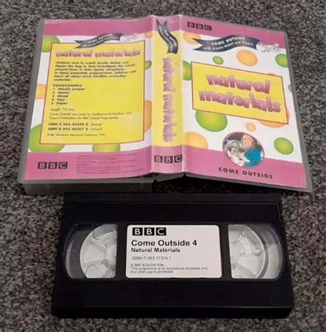 COME OUTSIDE 4 With Auntie Mabel And Pippin Bbc Pal Vhs Video Kids Children £10.00 - PicClick UK