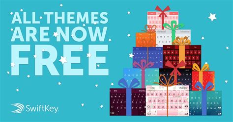 SwiftKey makes all of its premium keyboard themes free