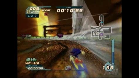 Sonic Riders GameCube Gameplay - Water racing - IGN