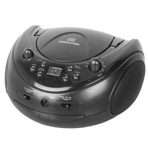 Memorex Portable CD Boombox with AM FM Radio MP3221 | eBay