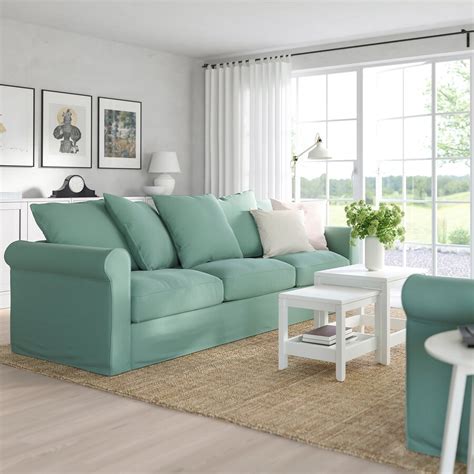 HÄRLANDA sofa, Ljungen light green - IKEA