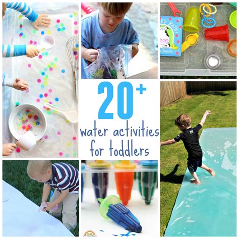 20+ Outdoor Water Activities for Toddlers - Toddler Approved