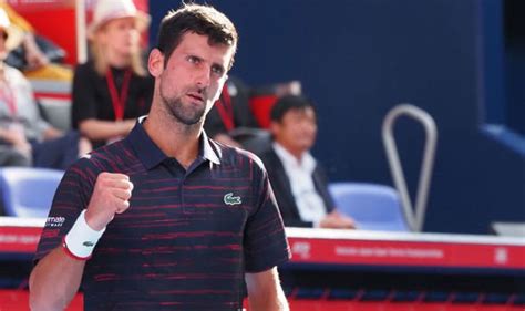 Novak Djokovic confident over shoulder injury after blasting into Japan ...