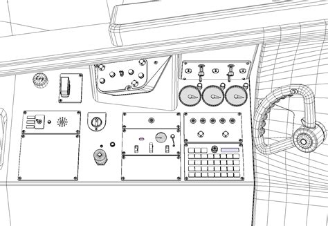 kc-135 cockpit 3d 3ds