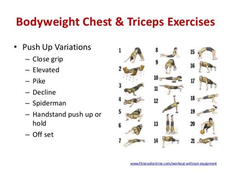 Workout without equipment bodyweight exercises to burn fat and build