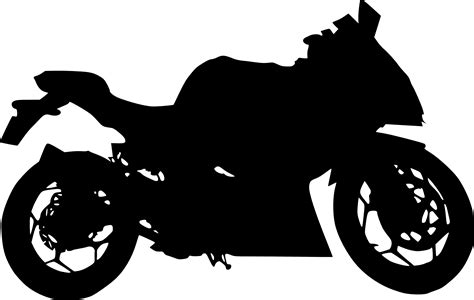 6 Motorcycle Silhouettes (PNG Transparent) | OnlyGFX.com