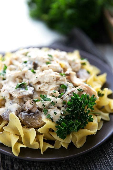 chicken stroganoff cream of mushroom soup