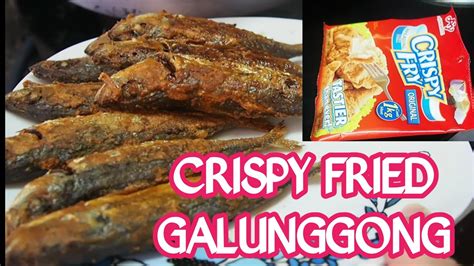 HOW TO COOK GALUNGGONG CRISPY HOW TO COOK crispy fried galunggong with okra and kamote salad ...