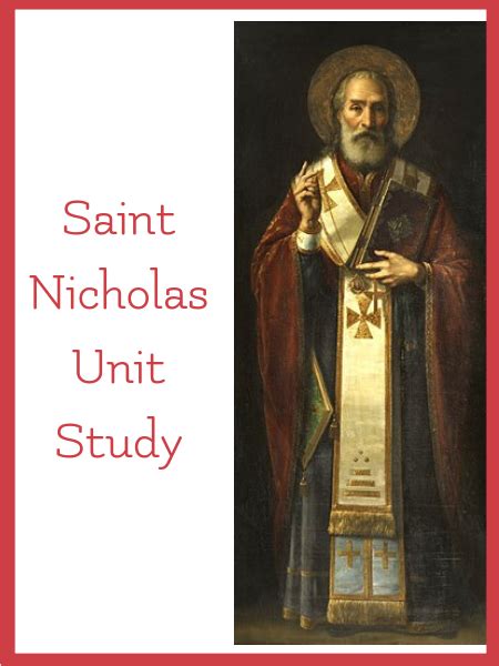 Saint Nicholas Unit for Christmas Fun!