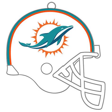 Miami Dolphins Helmet Ornament - Item 333324 | The Christmas Mouse