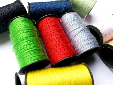 Free Images : white, green, red, color, macro, material, coil, sewing, thread, tailor, textile ...