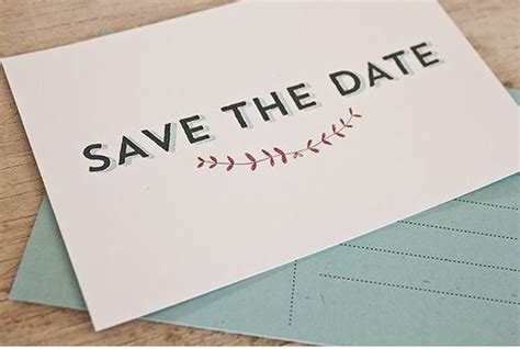 Printable Save The Date Postcards | AllFreeDIYWeddings.com