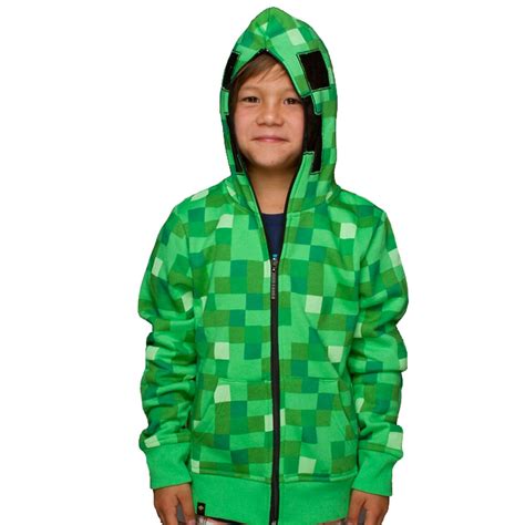 Minecraft Creeper Premium Zip-up Hoodie | Funko Universe, Planet of ...