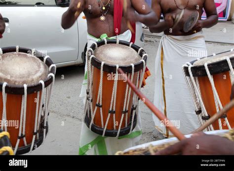 Chenda Melam - Kerala Traditional Music, Drummers of Kerala, (Temple ...