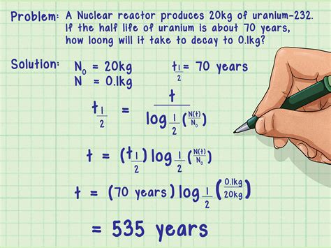 How to Calculate Half Life: 6 Steps (with Pictures) - wikiHow