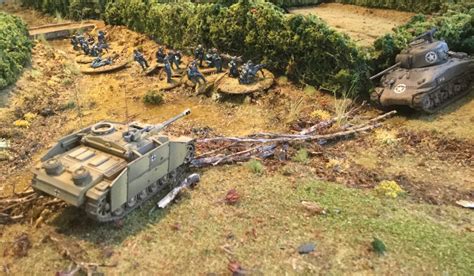 40k Hobby Blog: Bolt Action Game Using 1/72 Miniatures