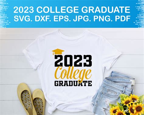 2023 College Graduate Svg Graduation Svg Class of 2023 Svg - Etsy