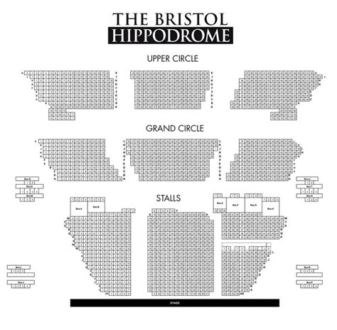 The Incredible bristol hippodrome seating plan in 2020 | Seating plan, How to plan, The incredibles