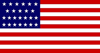 25 Star Flag - (1836-1837) (U.S.)