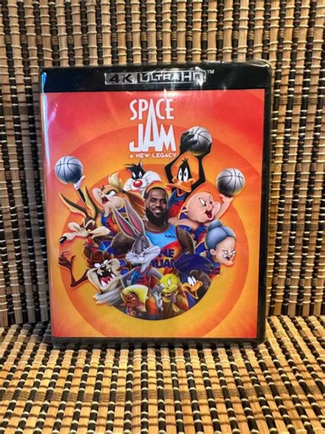 SPACE JAM 2 Legacy 4K (2-Disc Blu-ray/UHD,2021)LeBron James/Looney ...