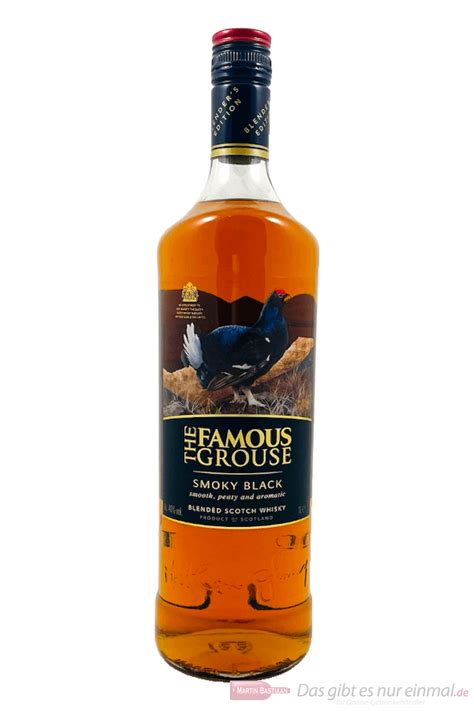 Famous Grouse Smoky Black Blended Scotch Whisky 1,0l Flasche