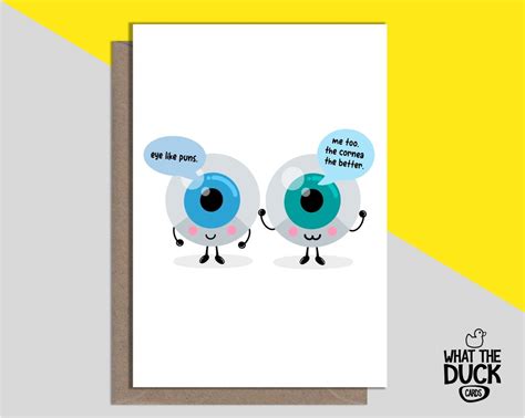 Cute & Funny Handmade Eye Operation Card for Get Well Soon With Cataract Surgery and Laser ...