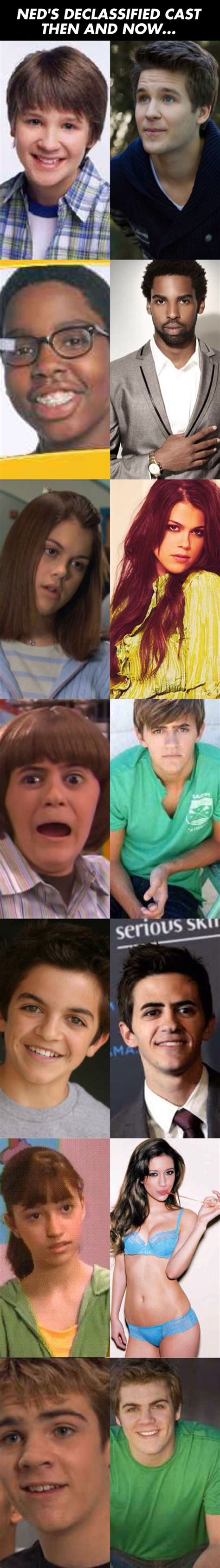 Ned’s Declassified Cast Then And Now