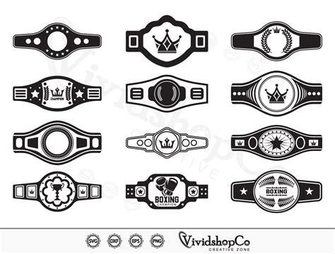 Championship Belt SVG Championship SVG Champion Belt SVG - Etsy Hong Kong