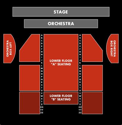 Seating | The Strand Theatre