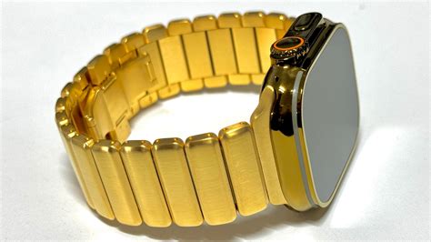 24k Gold Link Band for Apple Watch