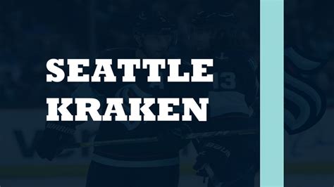 Best Time to Buy Seattle Kraken Tickets - Get Seats Up Close and Enjoy