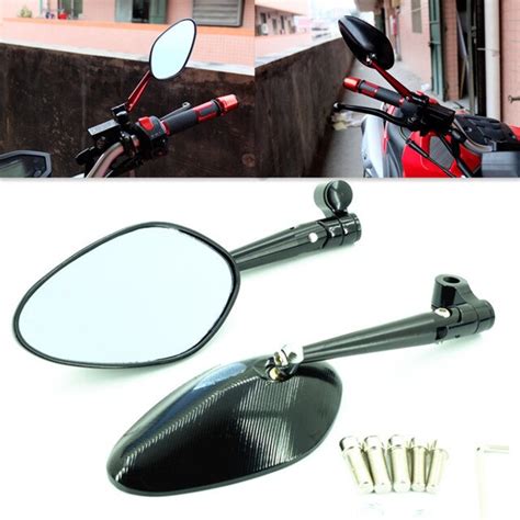 RPMMOTOR CNC Motorcycle Rear View Mirror Scooter Rearview Mirror ...