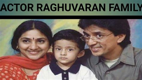 RARE AND UNSEEN PHOTOS OF RAGHUVARAN FAMILY'S. GREAT ACTOR OF TAMIL CINEMA - YouTube