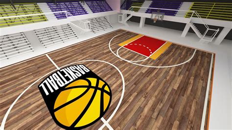 Basketball Gym Covered 3D model | CGTrader