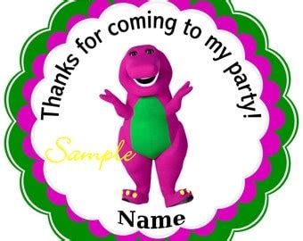 barney thank you – Etsy