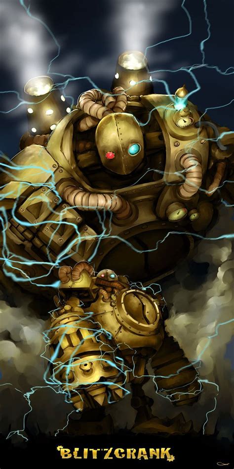 Blitzcrank League Of Legends Fan-Art | Art-of-LoL | League of legends, Lol league of legends ...