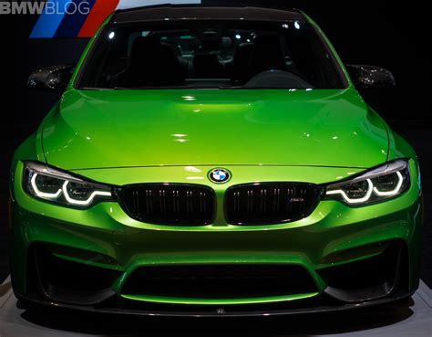 2018 Chicago Auto Show: BMW M3 in Java Green