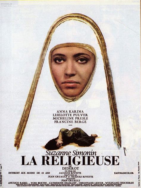 La religieuse (1966) | Anna karina, Streaming movies free, Full movies