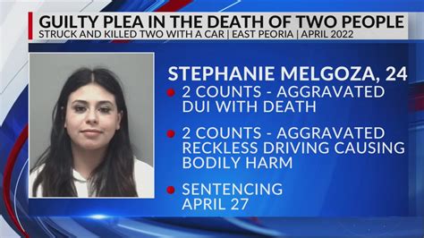 Stephanie Melgoza pleads guilty in the death of two people last April ...