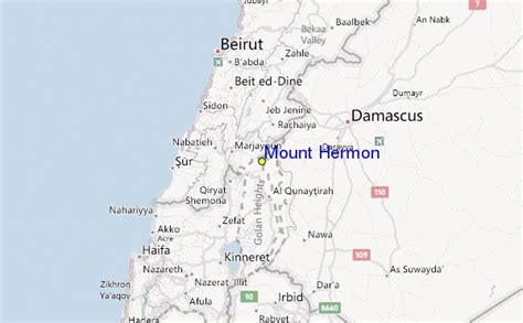 Mount Hermon Ski Resort Guide, Location Map & Mount Hermon ski holiday accommodation