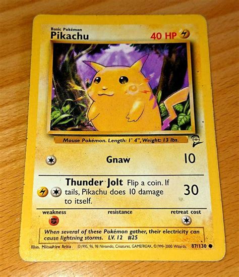 Pikachu original pokemon card | in Forfar, Angus | Gumtree