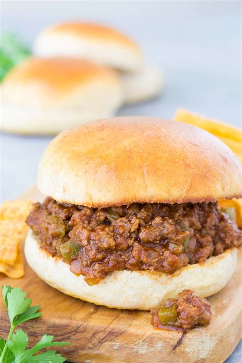 Sloppy Joes - BEST from scratch recipe! - Kristine's Kitchen