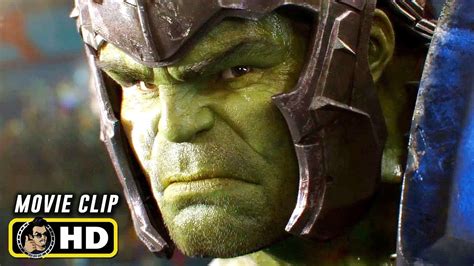 THOR: RAGNAROK (2017) Hulk Vs. Thor Fight Scene + Trailer [HD] - YouTube