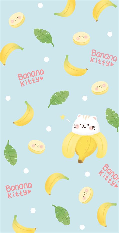 Banana Cat, banana kawaii HD phone wallpaper | Pxfuel