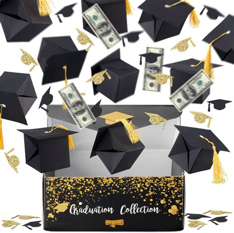 Amazon.com: Trandraft 8 Pcs Graduation Exploding Money Gift Boxes ...