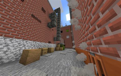 An alley I built : Minecraft